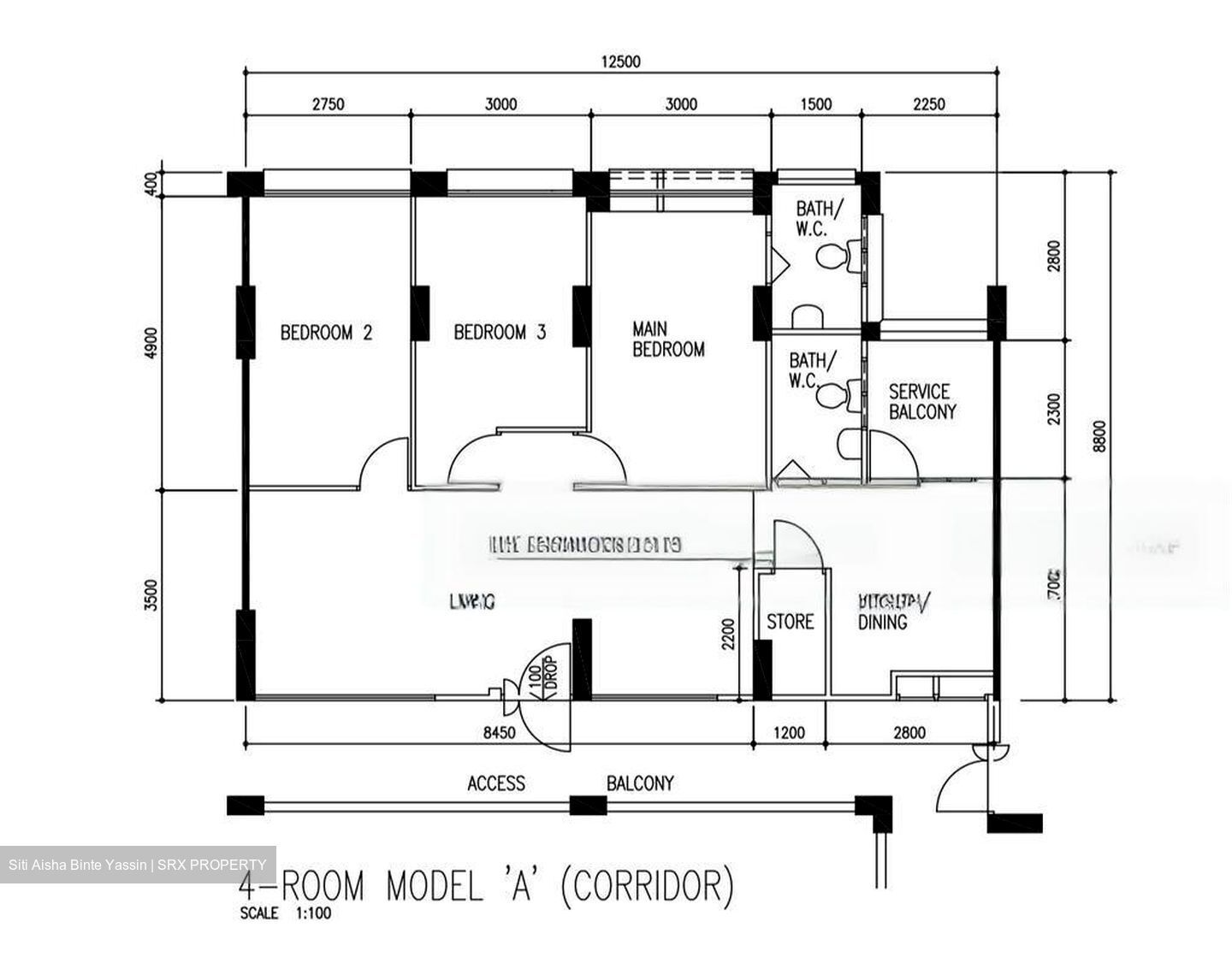 Blk 742 Tampines Green Vale (Tampines), HDB 4 Rooms #462981591
